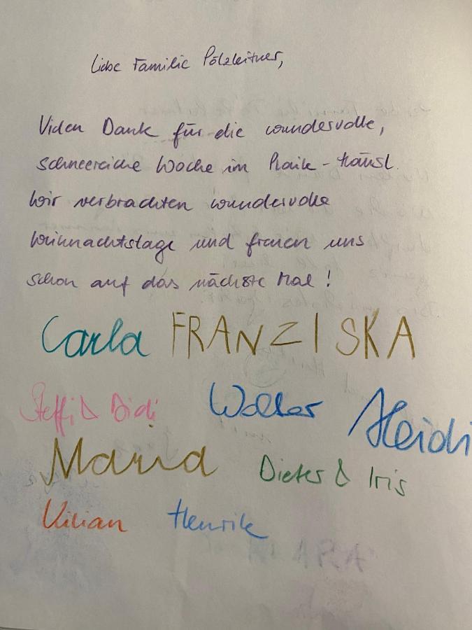 Plaik-Haeusl Villa Annaberg im Lammertal Kültér fotó